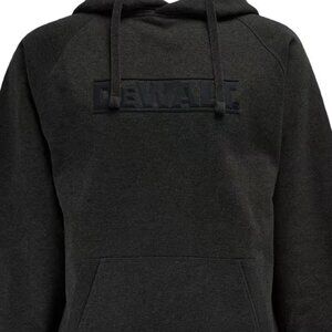 DEWALT Men's Large Charcoal Cotton/Poly Hoodie with Front Logo - Large